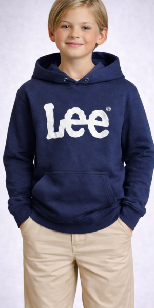 Kids Lee Logo Hoodie