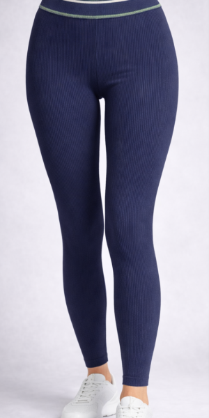 Unisex Ribbed Performance Leggings