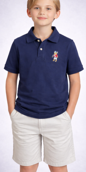 Kids Polo Bear Polo Shirt